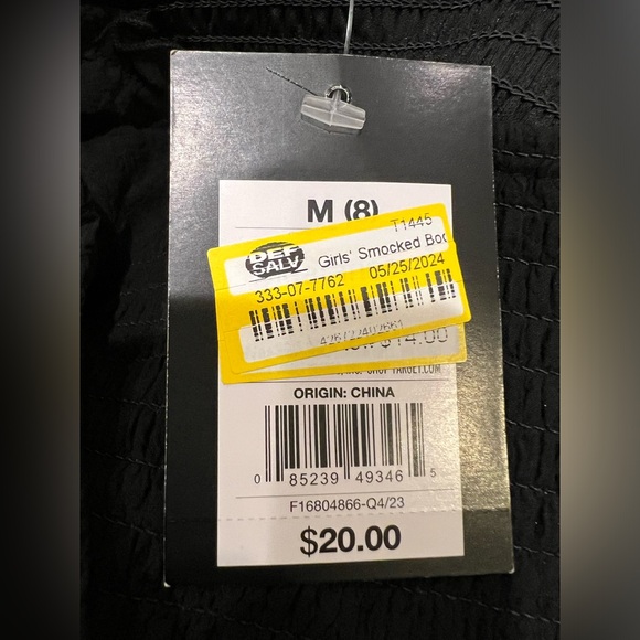 KB ART CLASS GIRLS DRESS IN BLACK SIZE M(8). - Picture 8 of 8